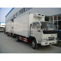 EuroIII or Euro IV refrigerated truck from china, dongfeng light freezer trucks for sale